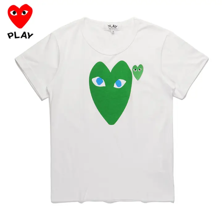 cdg play shirt sizing