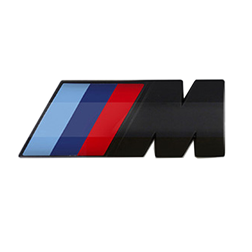Bmw logo m series metal sticker emblem badge chrom for bmw e46 e39 e38 e90 e60 e36 f30 f30 e34 f10 f20 e92 e38 e91 e53 e70 x1 x5 x3 x6m logo car styling stickers