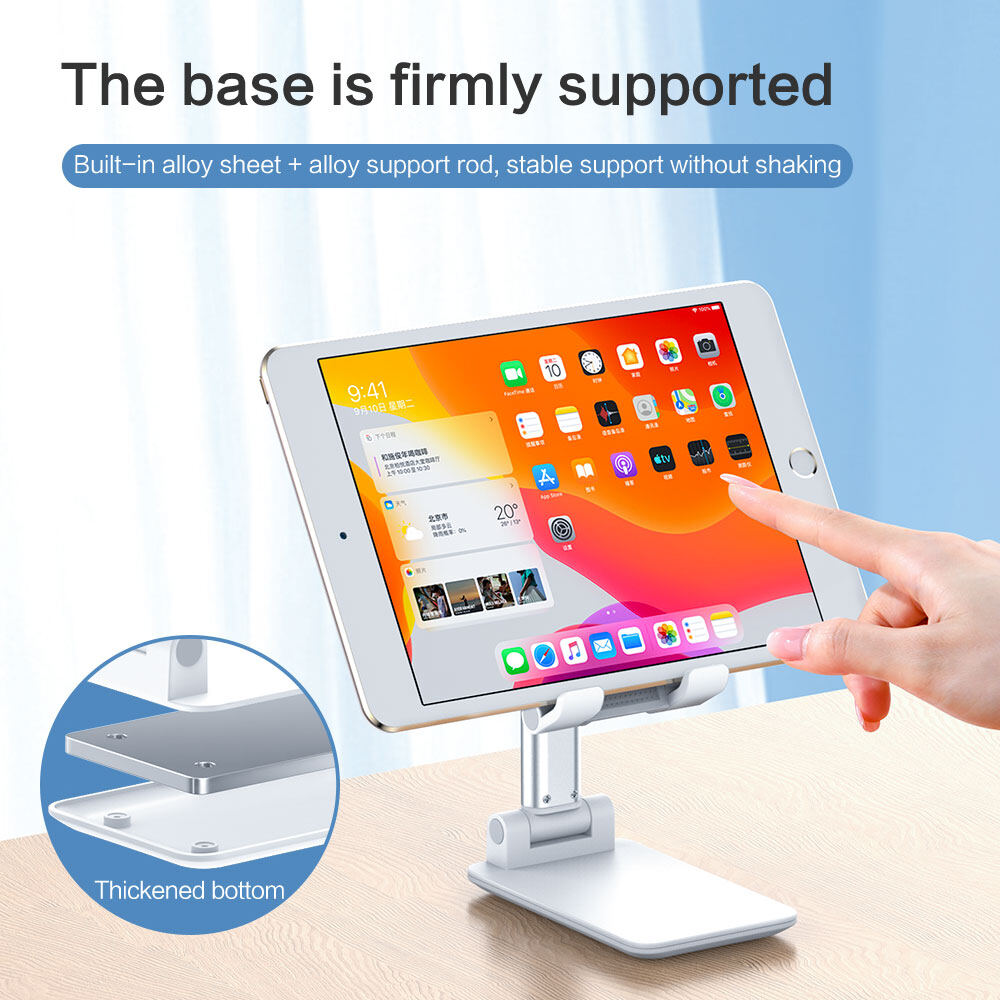 SmartDevil Multi-Angle Adjustable Phone Stand Holder foldable and portable for iPhone iPad stand phone stand tablet stand, Telescopic folding