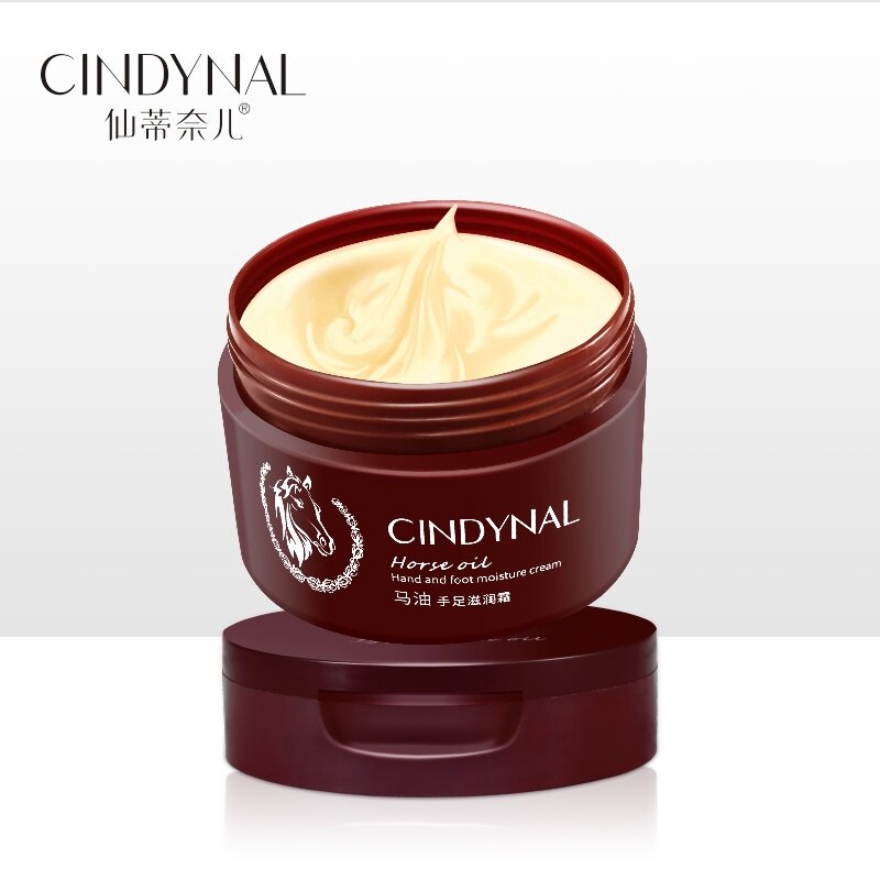 CINDYNAL Horse Oil Hand And Foot Moisture Cream 仙蒂奈儿 马油手足 110g Lazada