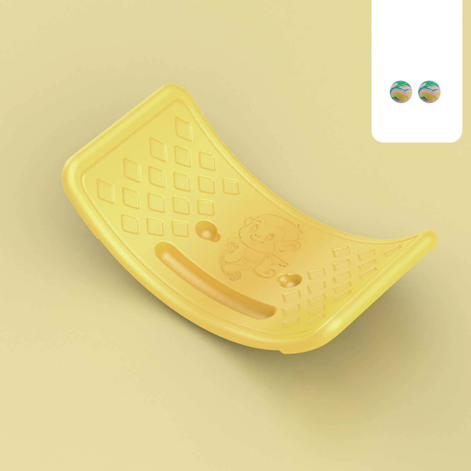 Balance Seesaw Board 45 Degree Child Development Rocker Board for Teens