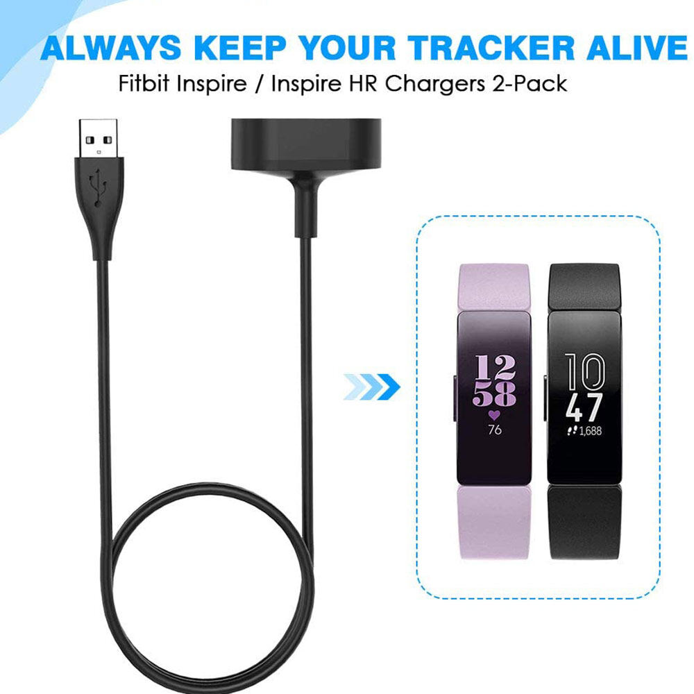 Compatible For Fitbit Inspire/Inspire HR/Ace 2 Charger, 100cm Replacement USB Charging Cable Cord