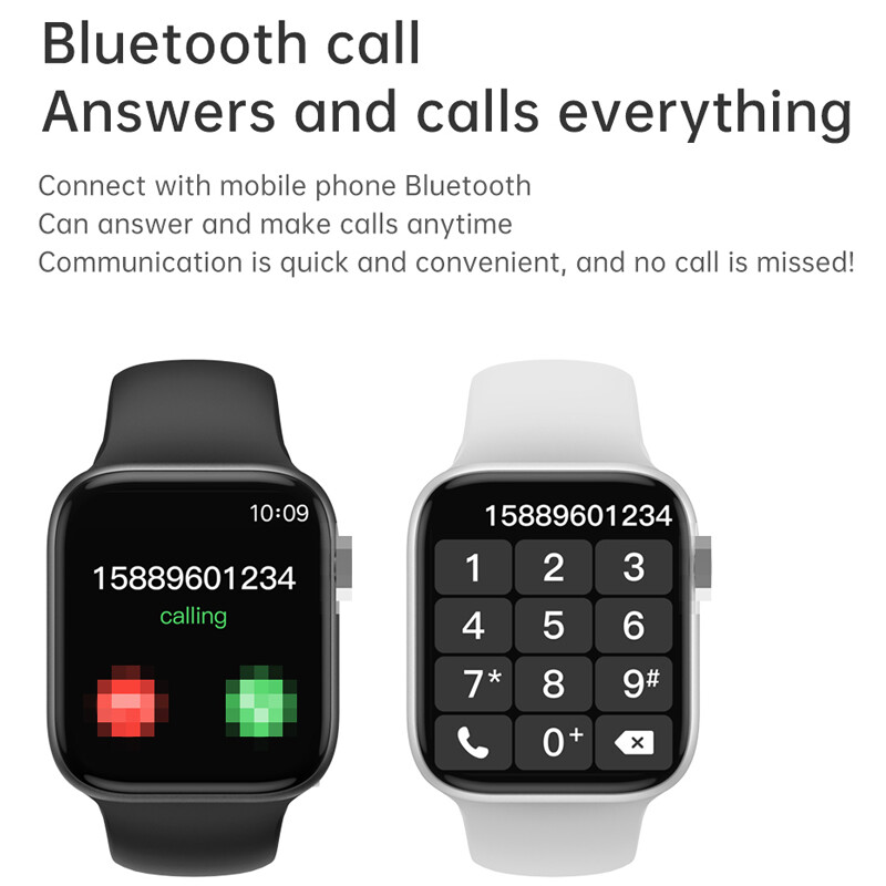 Eseed Series 6 T800 Jam Tangan Pintar 2021 Layar Besar 1.72 Inci 42 Mm Smart  Watch Bluetooth Panggilan Musik Wajah DIY Wanita Pria untuk Android iOS |  Lazada Indonesia