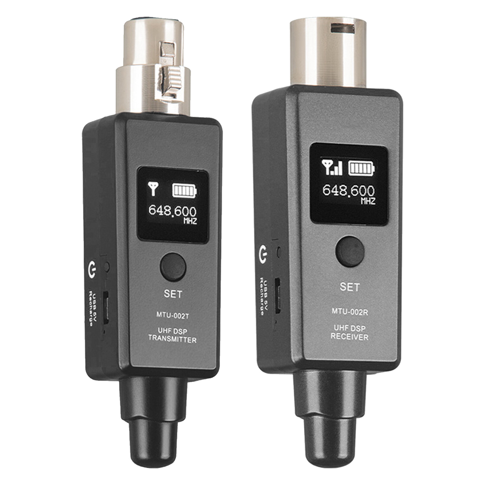 [Còn Hàng] Bộ Chuyển Đổi Micrô Không Dây Bộ Thu Phát Hệ Thống Mic Không Dây U3 Sạc USB Cho Bộ Trộn Âm Thanh