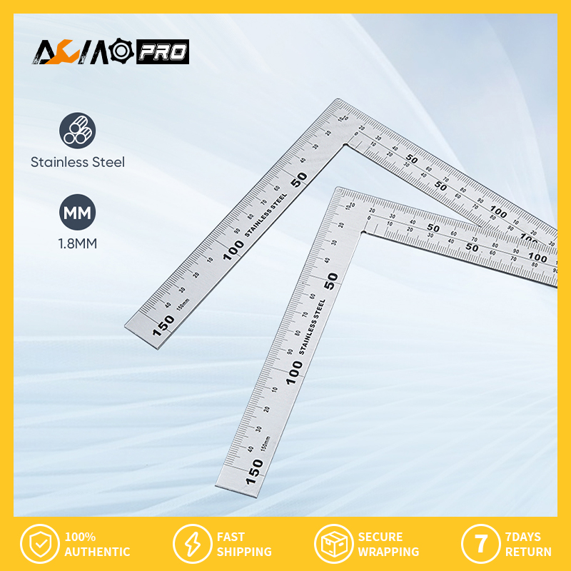 AumoPro 1 Chiếc Đồng Hồ 300Mm Điều Chỉnh Thước Kẻ Góc Vuông Kết Hợp Độ 45/90 Độ Với Ống Bọt Nước Thợ Mộc Đa Năng Công Cụ Đo Lường