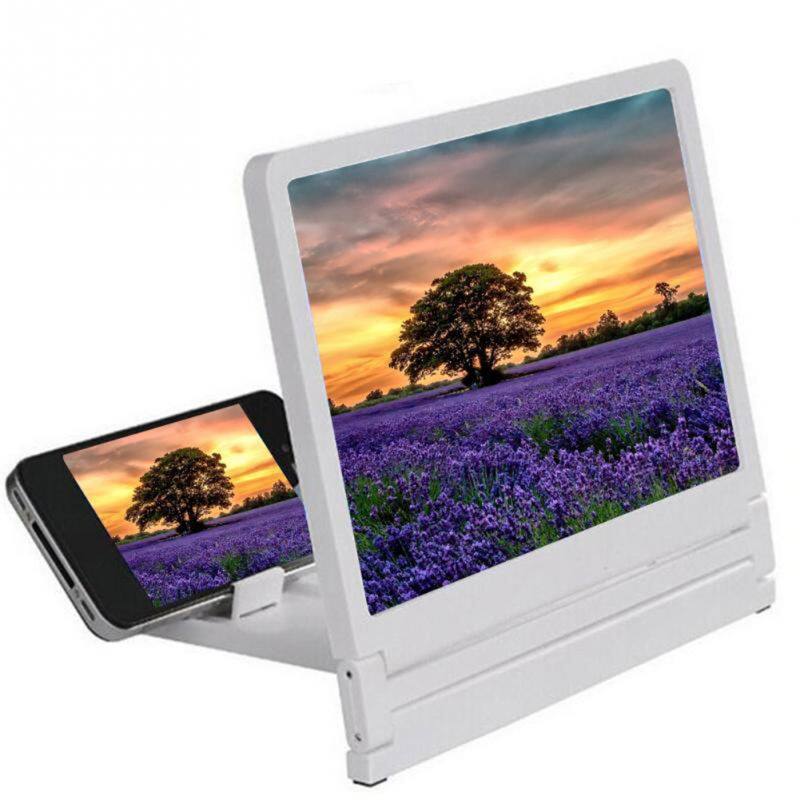 High Definition Screen Amplifier Mobile Phone Screen Magnifier Loop Bracket Increase Stand