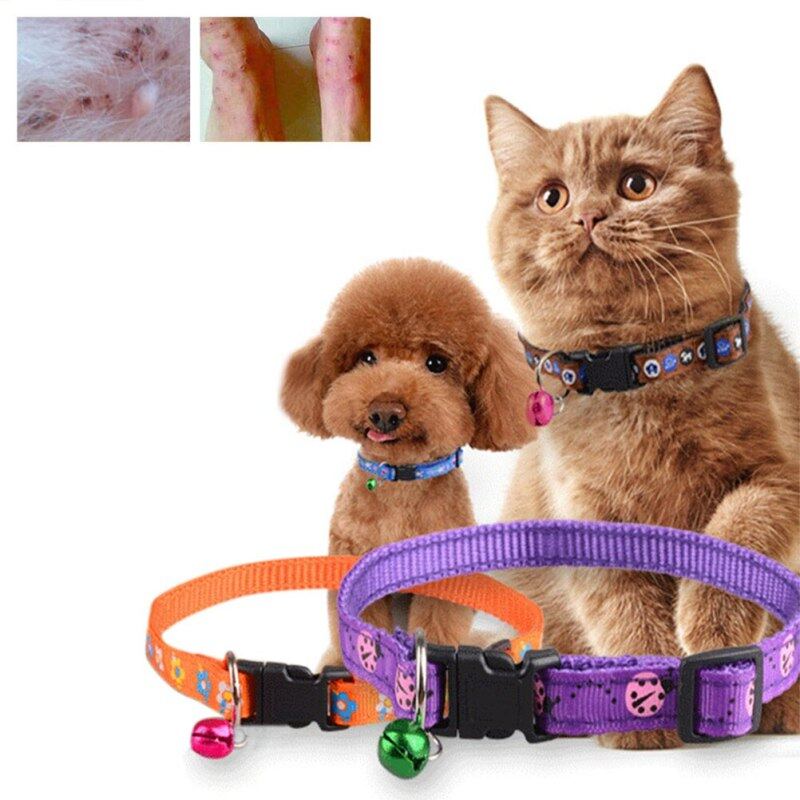 2019 Loại Bỏ Flea Và Tick Dây Đeo Cổ Mèo Ve Rận Cổ Áo Chống Muỗi Họa Tiết Cún Cưng Vòng Cổ Phụ Kiện Thú Cưng