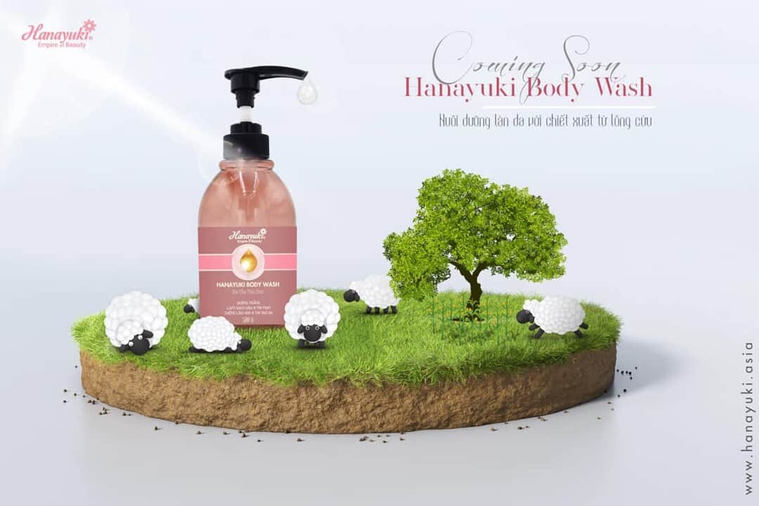 Combo Sữa tắm Hanayuki và dầu gội Hanayuki-𝐇𝐚𝐧𝐚𝐲𝐮𝐤𝐢 𝐒𝐡𝐚𝐦𝐩𝐨𝐨 - 𝗛𝗮𝗻𝗮 𝗕𝗼𝗱𝘆 𝗪𝗮𝘀𝗵