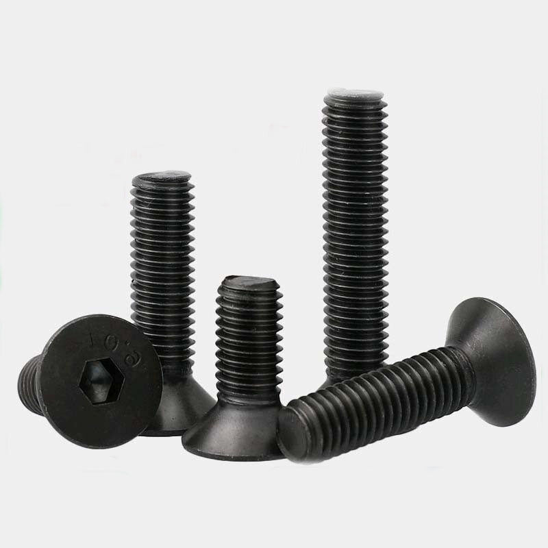 3/16-24 1/4 5/16 3/8 Grade 10.9 Black BSW Countersunk Head Socket Head Cap Screw Flat Head Stud