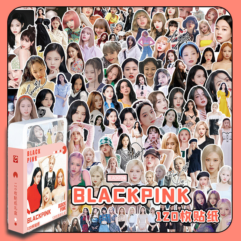Set 120 Sticker Blackpink Dán Trang Trí Đa Dụng