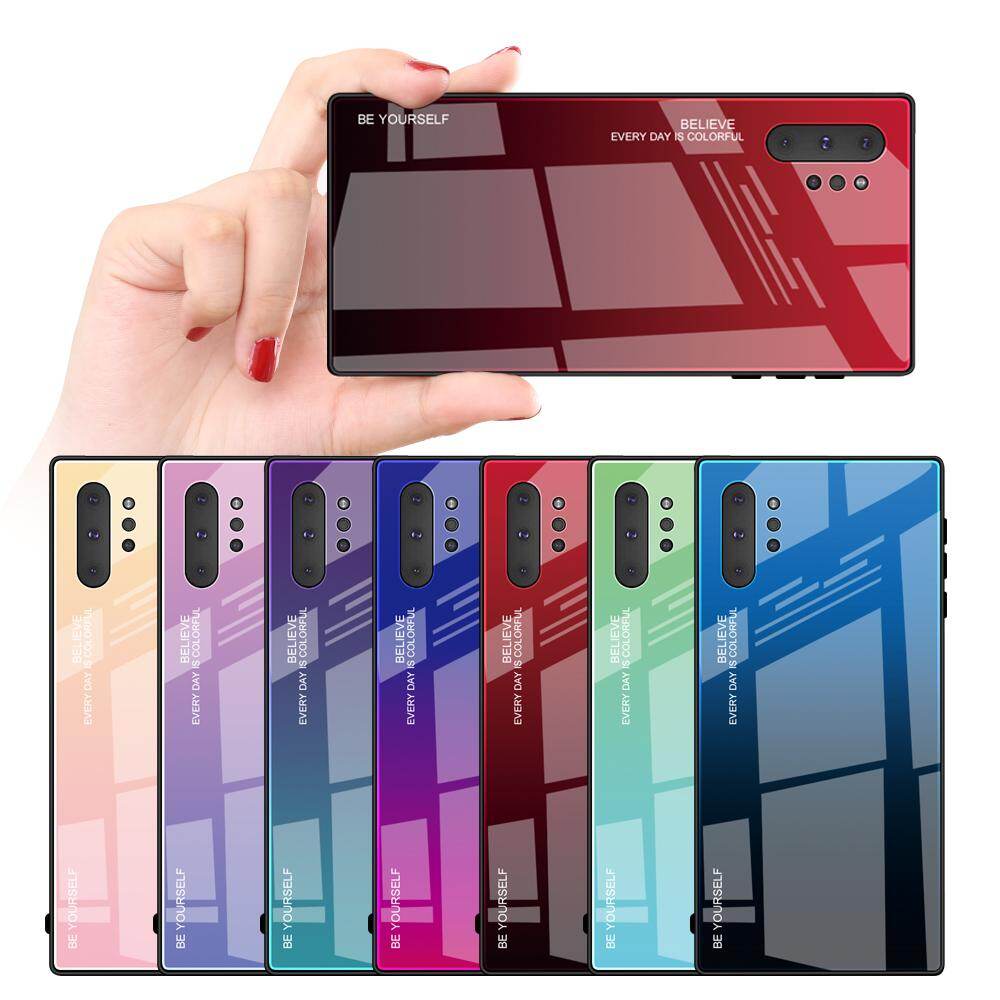 Ốp Cho Samsung Galaxy Note 10 Plus Ốp Lưng Điện Thoại Bằng Kính Cường Lực Tốt Ốp Cho Samsung Galaxy Note 10 Plus Ốp Kính Mát Thời Trang