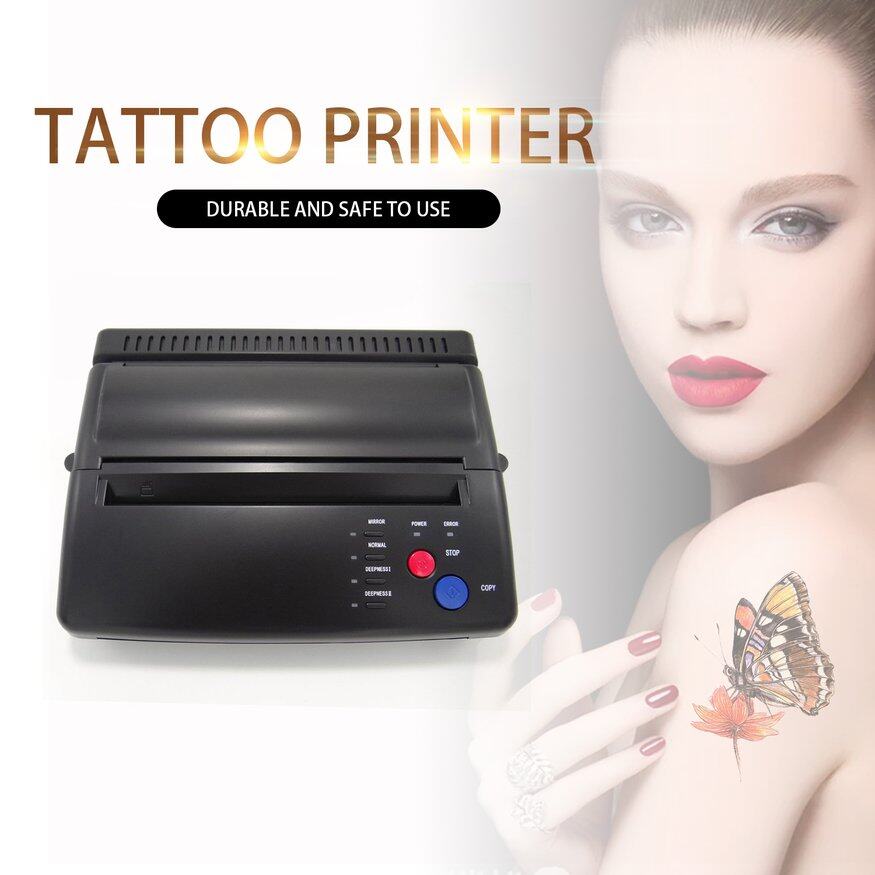 OSMAN Tattoo Transfer Copierเครื่องพิมพ์ที่ทำลายฉลุความร้อนEu/Us Plug