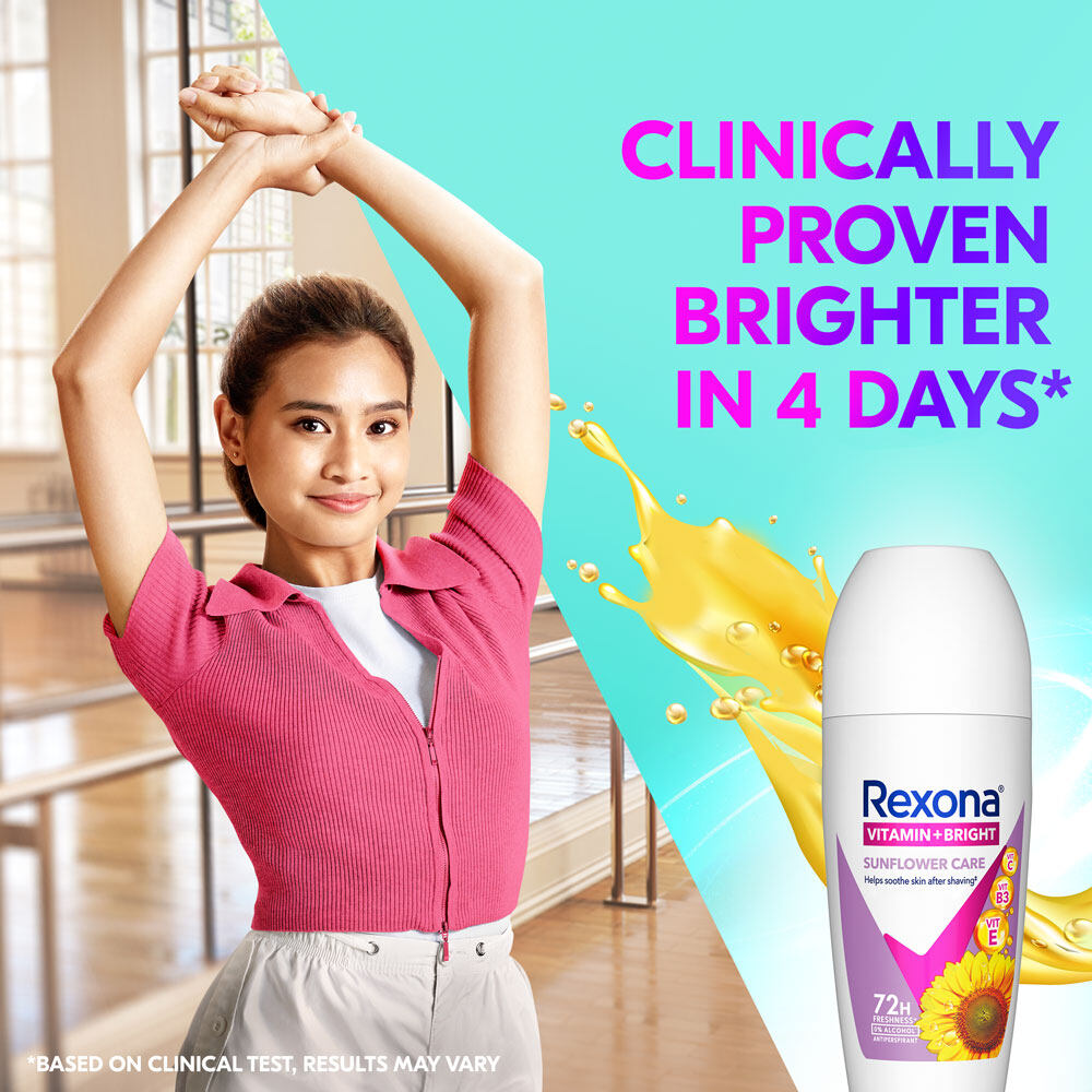 Rexona Women Advanced Brightening Roll On Deodorant