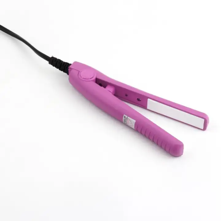 Hot Sales Mini Travel Ceramic Hair Curl Straightener Flat Iron