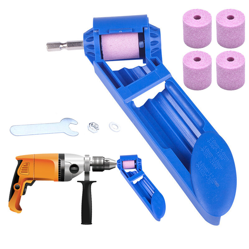 UNI 🔥Hot Sale🔥Drill Bit Sharpener Corundum Grinding Wheel Drill Grinder Powered Tool Parts