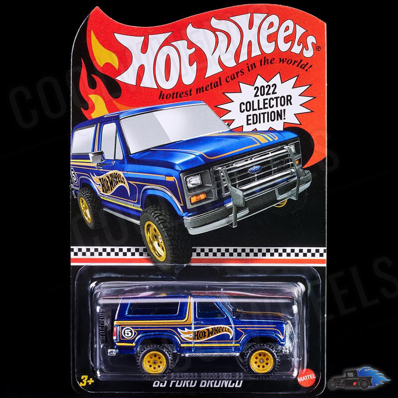 ママさん Hot Wheels Bronco コレクター859 Hot Wheels Bronco in Red