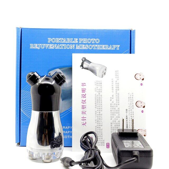 ZZOOI RF Radio Frequency Body Face Massager LED Photon Facial Mesotherapy Electroporation Beauty Machine Rejuvenation Face Lifting Makeup Brushes & Sets