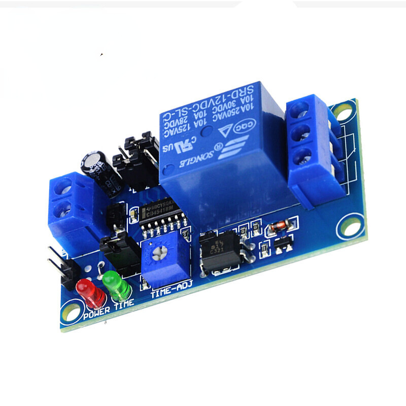 1PCS Delay on/off switch module with timer DC 12V high quality delay relay