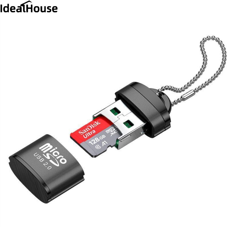 IDealHouse【Fast Delivery】Usb Micro Sd/tf Card Reader Usb 2.0 Hi-speed Mini Usb Adapter Laptop Accessories