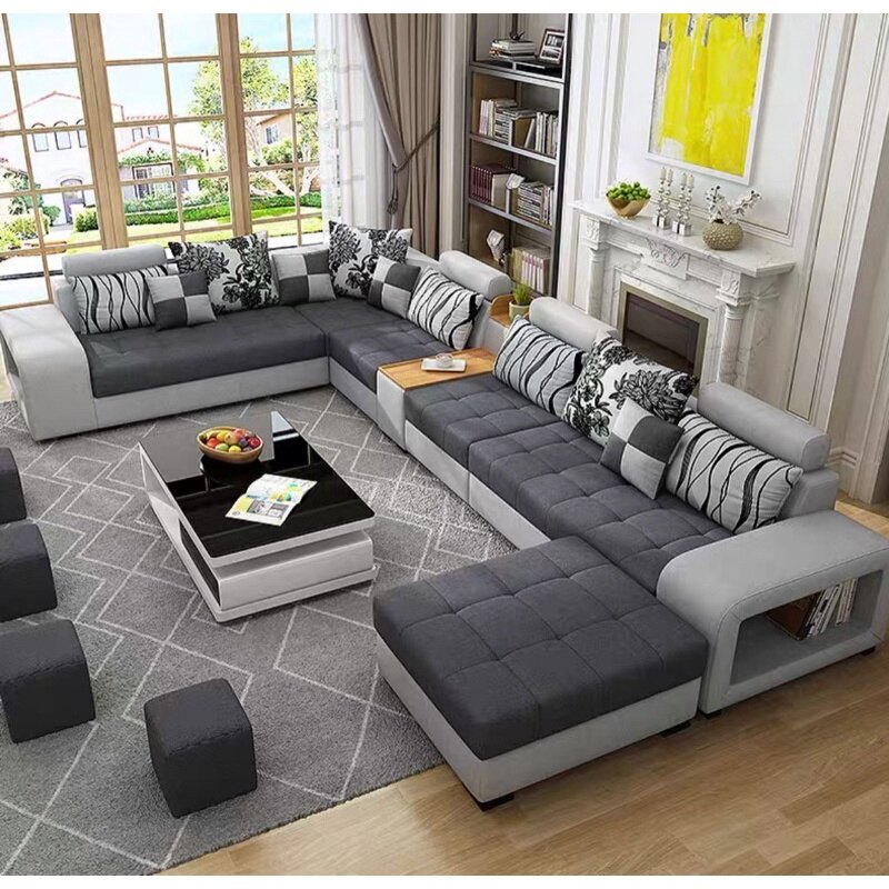 Hot - sofa góc cho nhà lớn , nội thất giá rẻ