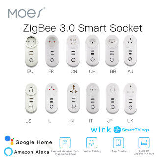 ZigBee Ổ Cắm Thông Minh 3.0 Với 2 Giao Diện USB Điều Khiển Giọng Nói Từ Xa thumbnail