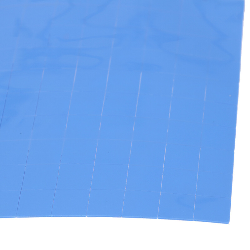 100Pcs 10*10*0.5mm Thermal Pad GPU CPU Heatsink Cooling Conductive Silicone Pad