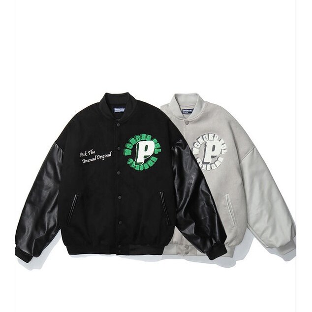 New Style Loose Casual Fresh Street Short Baseball Uniform Fashion Men's and Women's Jacket