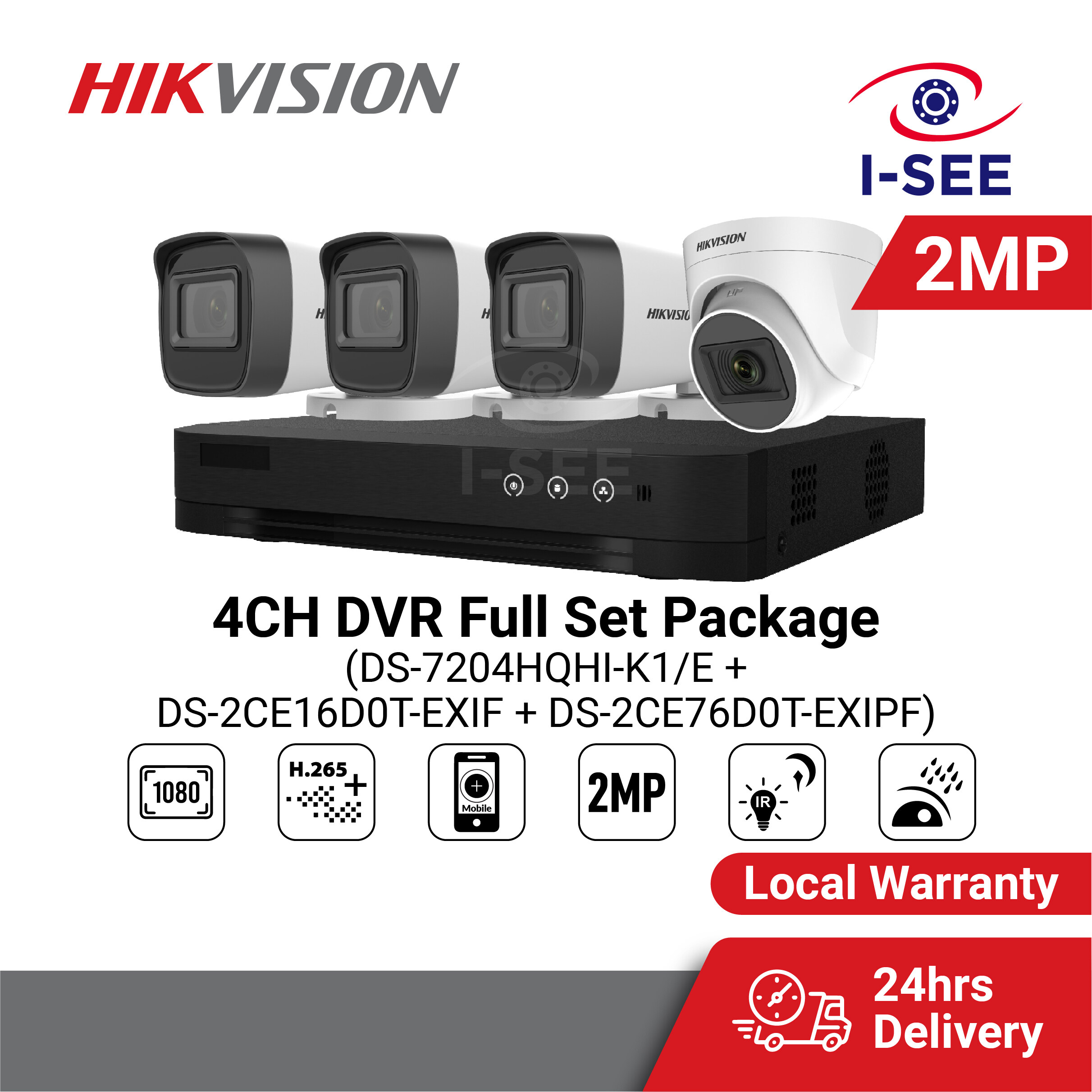 Harga camera hot sale hikvision 2mp