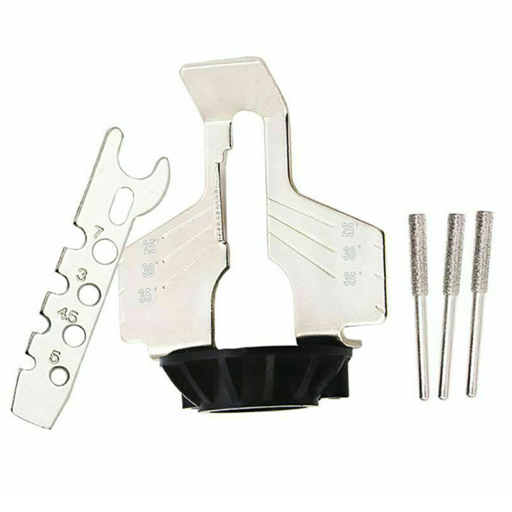 Chainsaw Sharpener Chain Sharpening Teeth Kit Saw Power Woodwork Grinding Tool