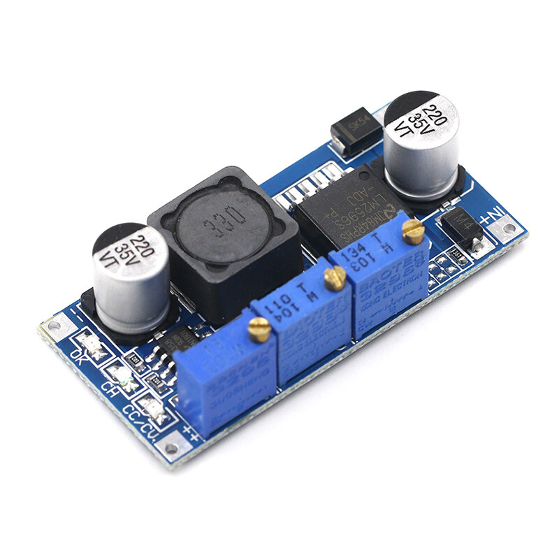 LM2596 Bộ Điều Khiển Đèn LED DC-DC Bước-Down Thể Điều Chỉnh CC/CV Mô-đun Nguồn Bộ Sạc Pin Có Thể Điều Chỉnh LM2596S Dòng Không Đổi