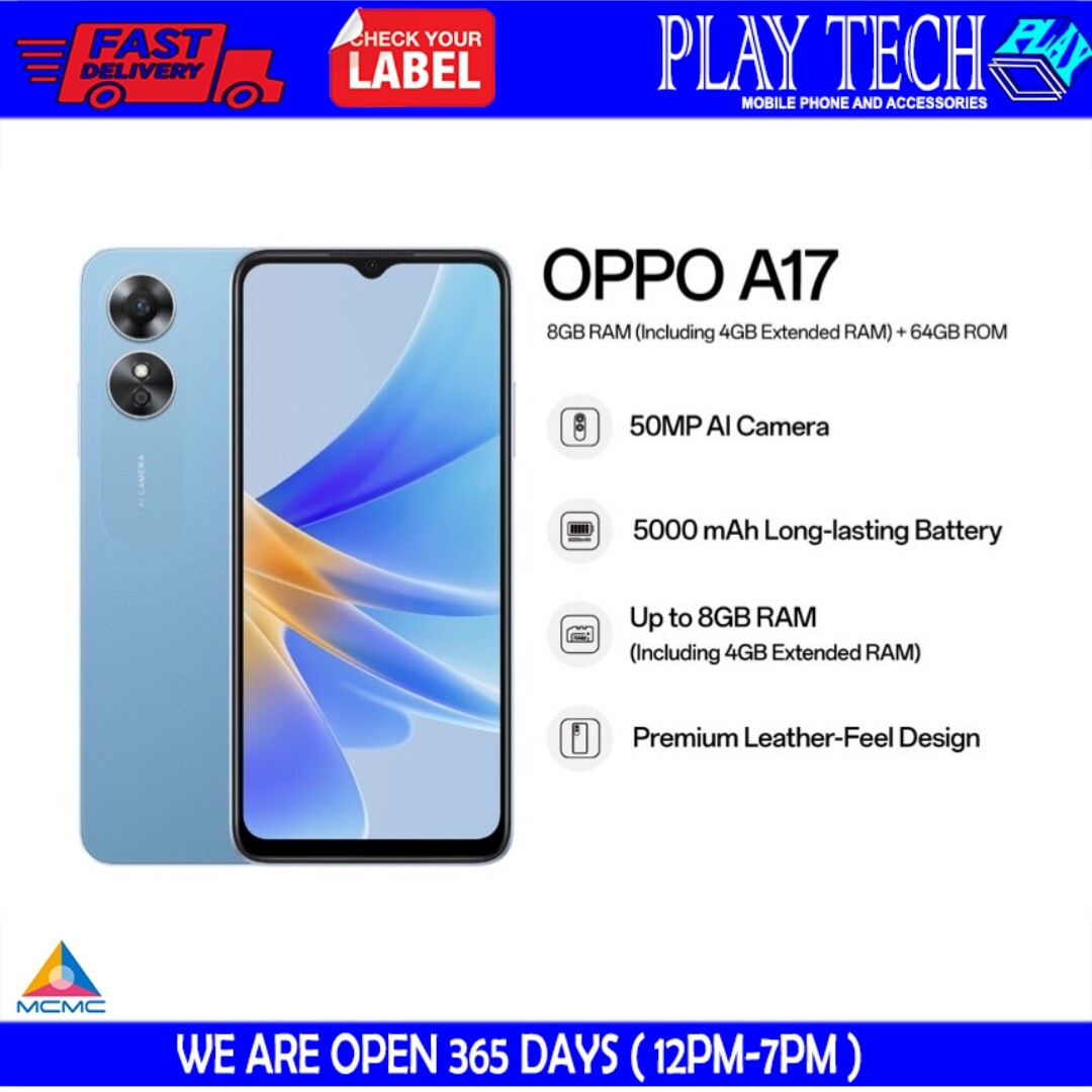 oppo a17 expandable memory