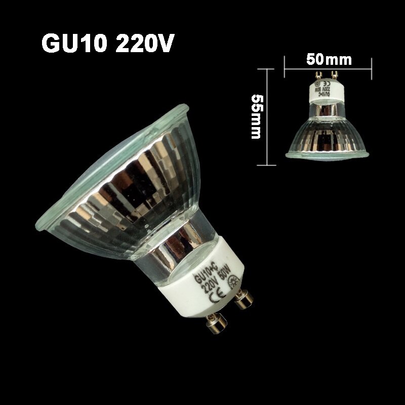 Jmax Dimmable 50watts GU10 Halogen Bulb for Candle Warmer Bulb 220V