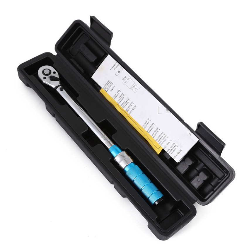 10-60N.M Torque Wrench 3/8 Inch Square Drive Torques Key ±3% High Precision Torque Wrench Professional Bicycle Automotive Tool