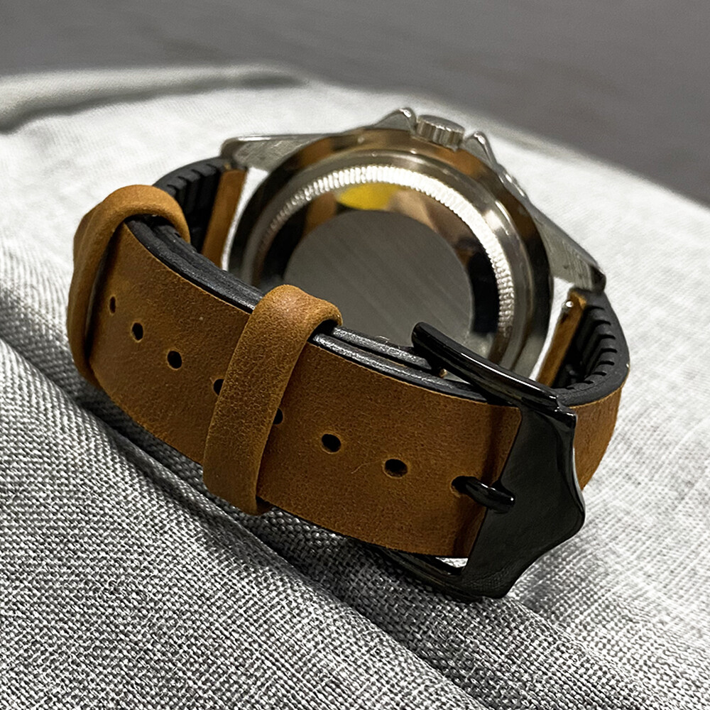High Quality Silicone Watch Strap 20mm 22mm Quick Release Leather Watchbands