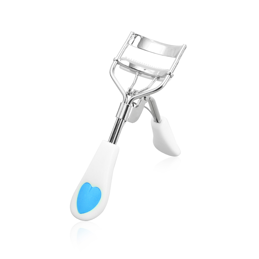 Lady Professional Eyelash Curler With Comb Tweezers Curling Eyelash Clip Cosmetic Eye Beauty Tool