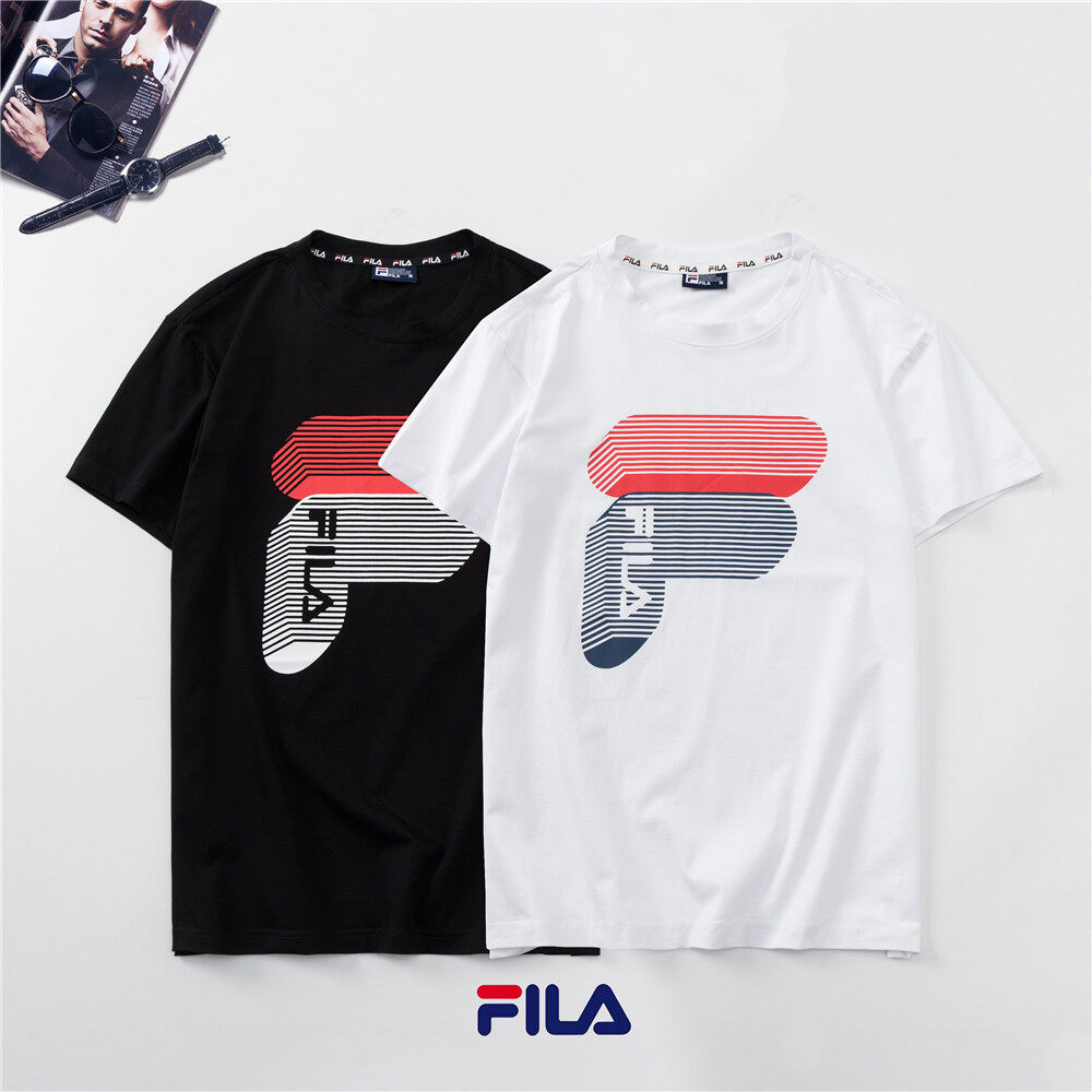 black fila shirt womens