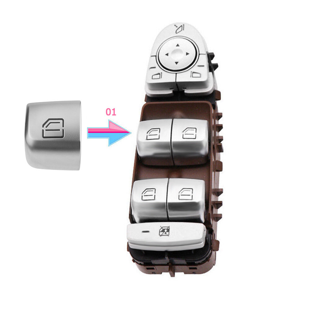 Nắp Nút Sửa Chữa Công Tắc Cửa Sổ Chính FL Cho Mercedes Benz C Class W205