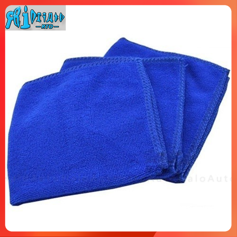 RTO 【Ready Stock】Soft Auto Car Microfiber Wash Cloth Cleaning Towels