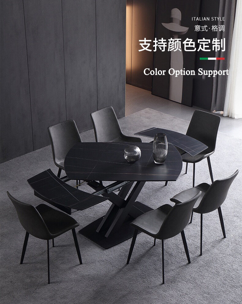 [READY STOCK] Extendable Dining Table Foldable Dining Table 68 Pax Dining Table Italy