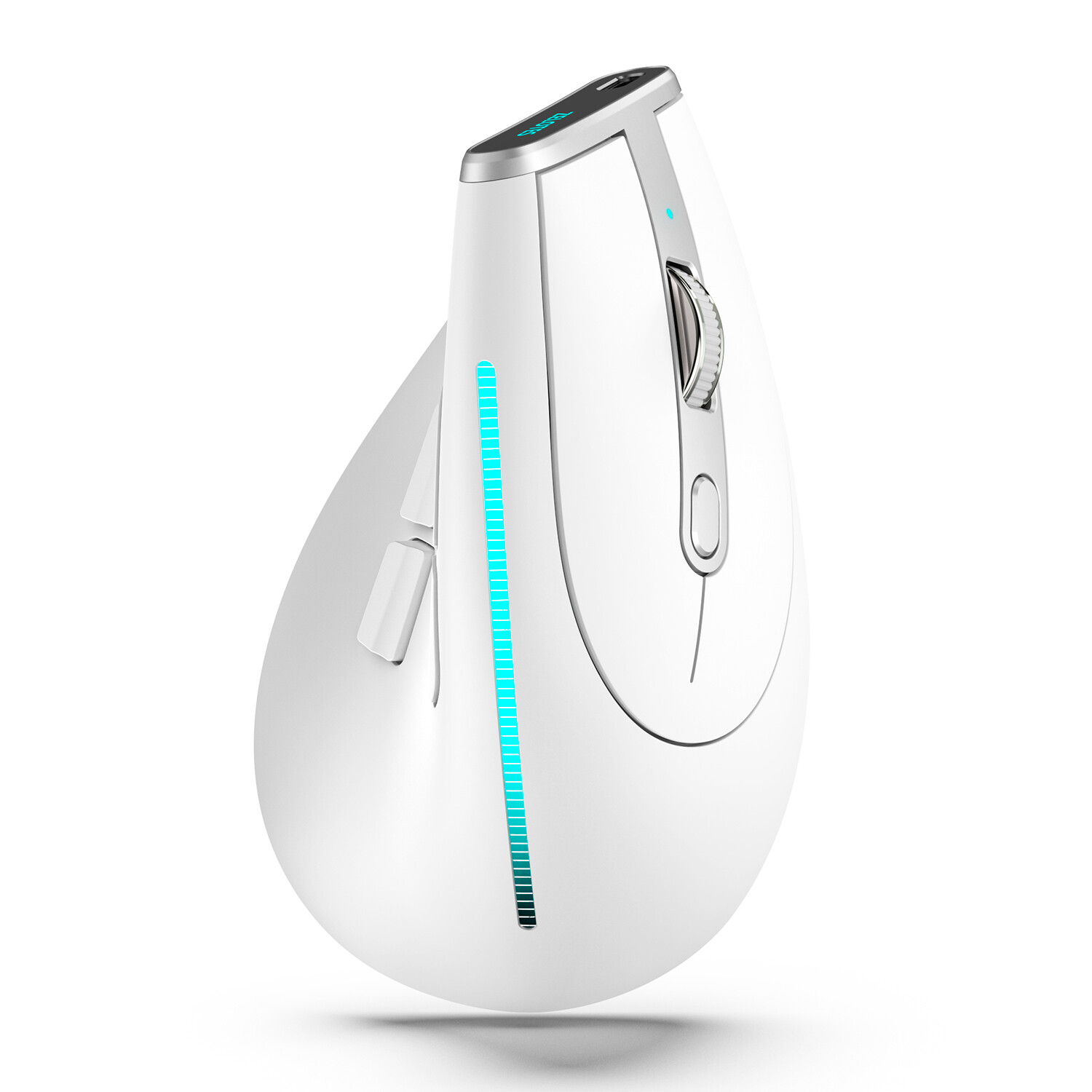 ZELOTES Chuột Bluetooth F-36 G Dọc Không Dây 2.4 Chuột Chơi Game 5 DPI Lập Trình 8 Phím Có Đèn Đủ Màu Tích Hợp Pin Lithium 730Mah Màu Đen