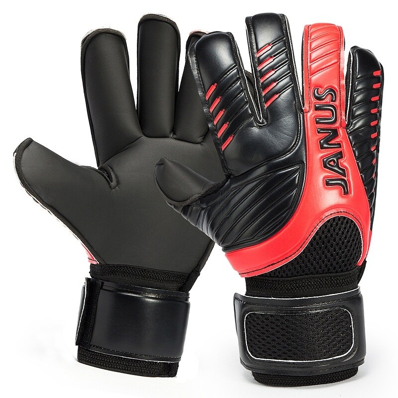Janus Goalkeeper Goalie Keeper GK Gloves Roll Finger Soccer Size 6 7 8 9 10 NEW 