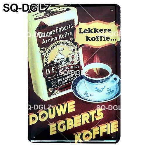 Cafe Bar Art Retro Tin Wall Plaque Coffee Shop Vintage Metal Sign