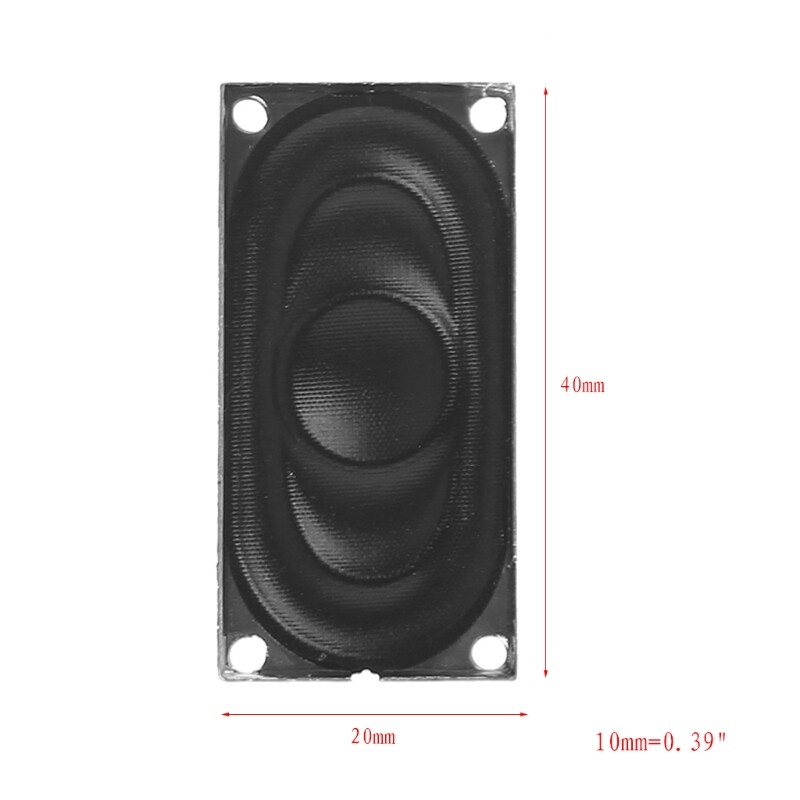 【Bán Chạy】 1 Cặp Loa Âm Thanh Mini 2040 8Ohm 2W Cho Loa Máy Tính Xách Tay Di Động