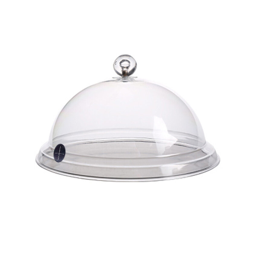 Household Smoking Dome Hood Kitchen Cooking Fume Hood Acrylic Smoke Injector Bell Hood