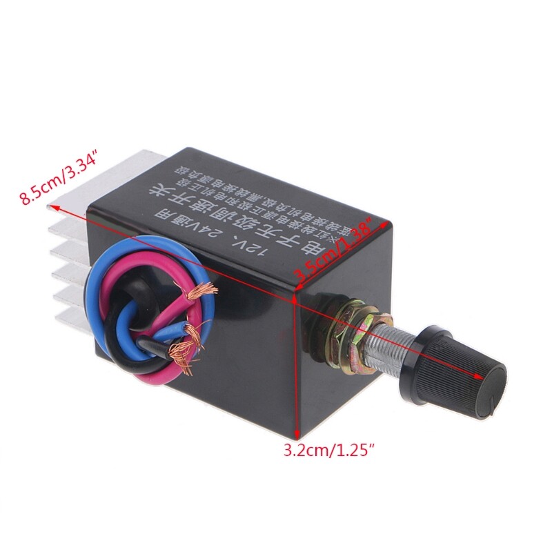 Motor Speed Controller Switch Truck Fan Heater Control Defroster DC 12V 24V