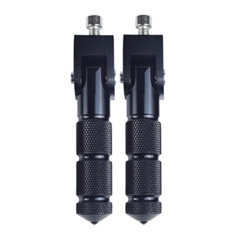 1 Pair Foot Rest Motorcycle Footrests Anti-Slip Foot Rest Scooter Foot Pegs for Electric Vehicles Mopeds Motocross Pedal