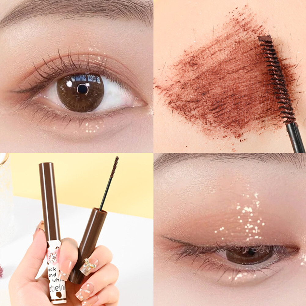 BEAUTYBIGBANG 1PC Slim And Curling Mascara, Sweat-Proof, Not Easy To Smudge, Color, Natural And Thick, Lengthen