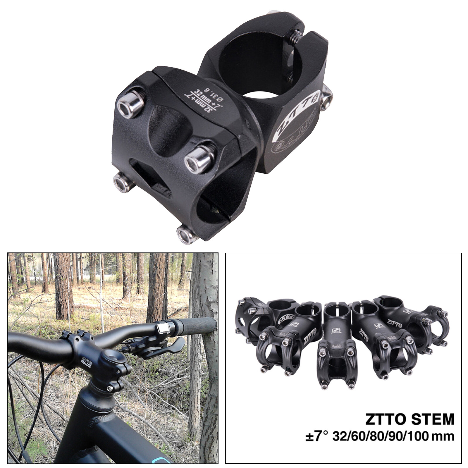 WDAir Aluminium Alloy Road Bike Stems Riser Cycling Handlebar Stem