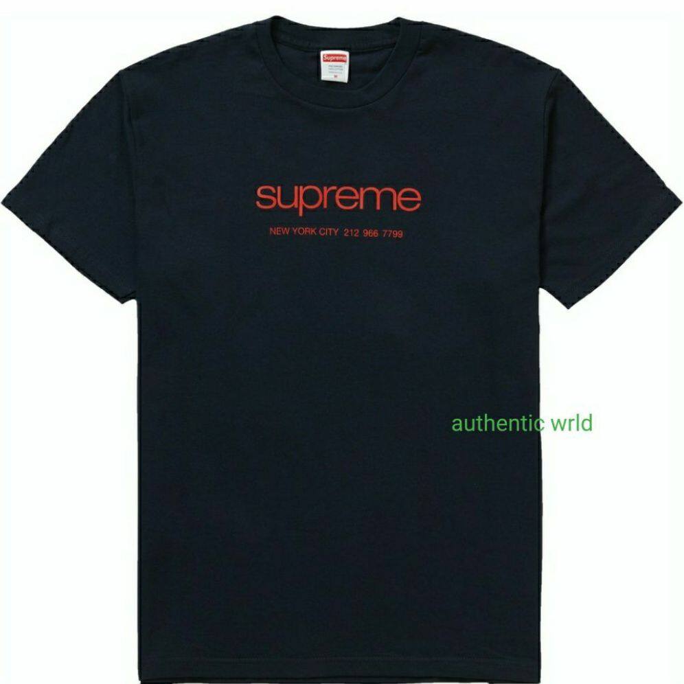 supreme shop tee red