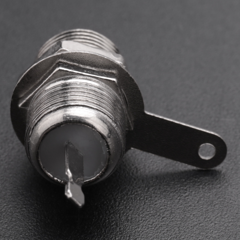 thumbnail interactive-video image 1 of Uxcell 15-Pack F Type Chassis Panel Mount Socket Female Connector Adapters 1 of 6